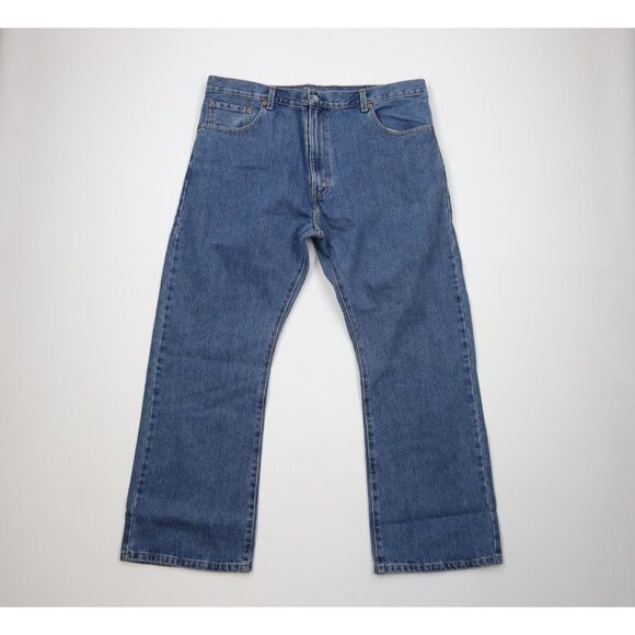 Levi's Other - Vintage Y2K Levis 517 Mens 42x30 Faded Western Bootcut Flared Denim Jeans Blue